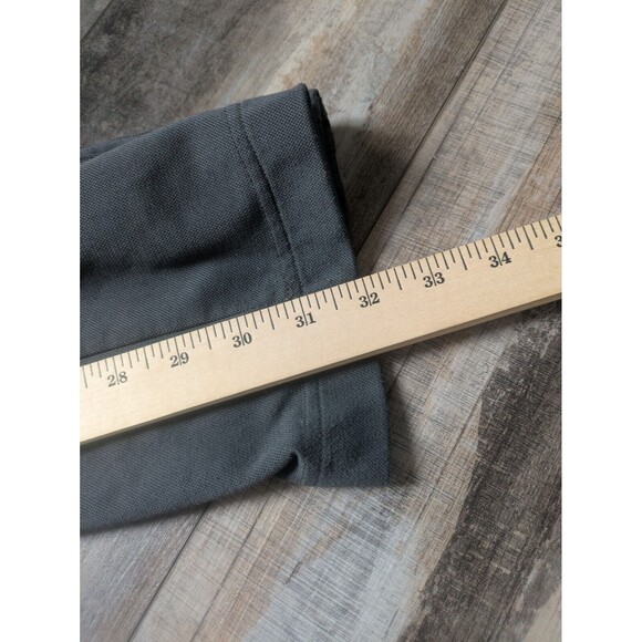 Adidas Track Pants Men's XL Dark Gray Sweatpants 32" Inseam 3 Stripes - Picture 6 of 6